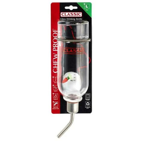 Classic Glass Drinking Bottle 750ml PK6 - 746258