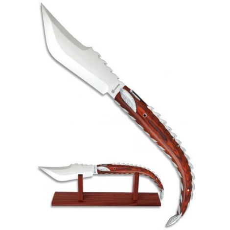 Classic Hawthorn Knife Martinez Albainox Comprend un support en aluminium Ferrule Blade en acier inoxydable 22,5 Cm 0162626.