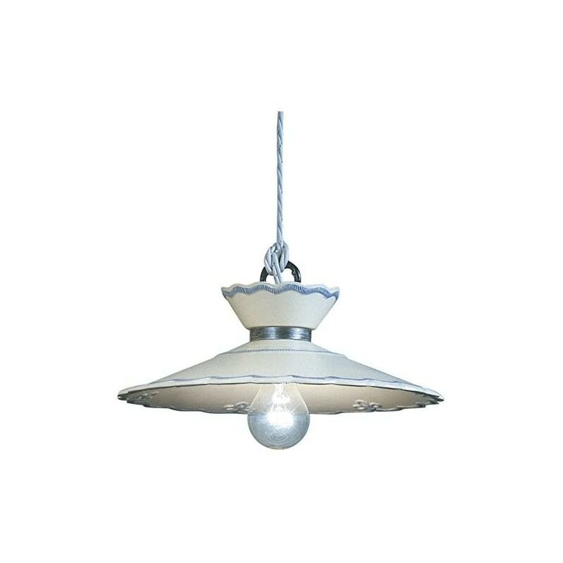 Ferroluce - classic ravenna C892, plafonnier suspension en céramique,