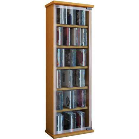 Classic Regal , CD Turm 6 Regale Buche dekor.