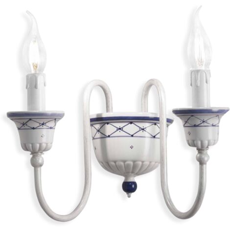 CLASSIC SANREMO C271-27, Wandleuchte Applique in Ceramica,