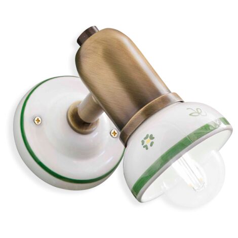 CLASSIC SAVONA C148-44, Wandleuchte Applique in Ceramica,