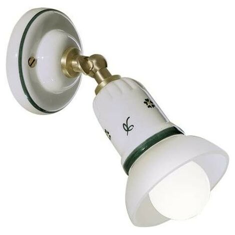 CLASSIC SAVONA C275-44, Keramik Wandleuchte, Ferroluce