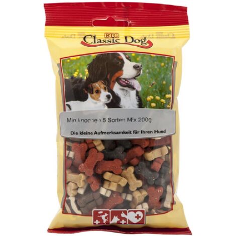 Classic Snack Miniknochen 5 und Sorten 200g Adult Hundeleckerlis