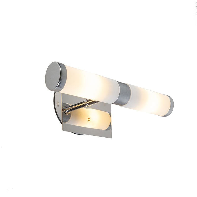 Modern Chrome Wall Light IP44 - Bath 2