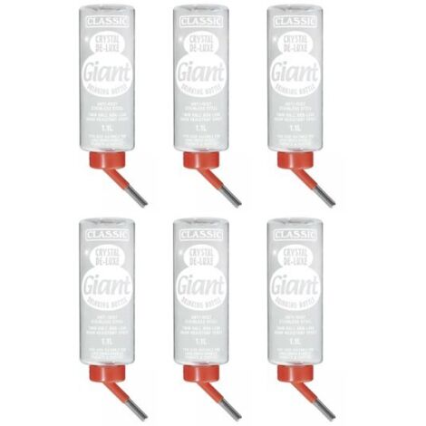 Classico  Abbeveratoio per gabbia - per conigli 6x1100ml