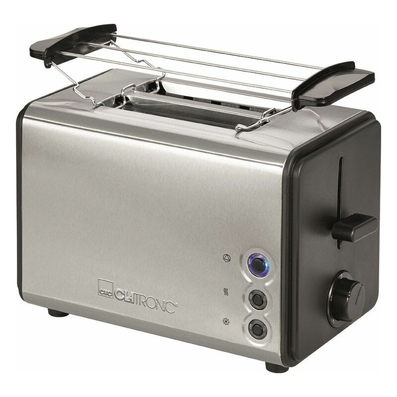 Clatronic Toaster TA 3620 2 Scheiben 850 Watt edelstahl