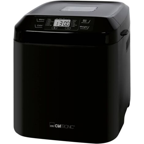 Clatronic BBA 3774 Macchina del pane Funzione timer 3 l Nero
