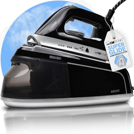 Clatronic DBS 3749 centrale vapore nera 2400 W