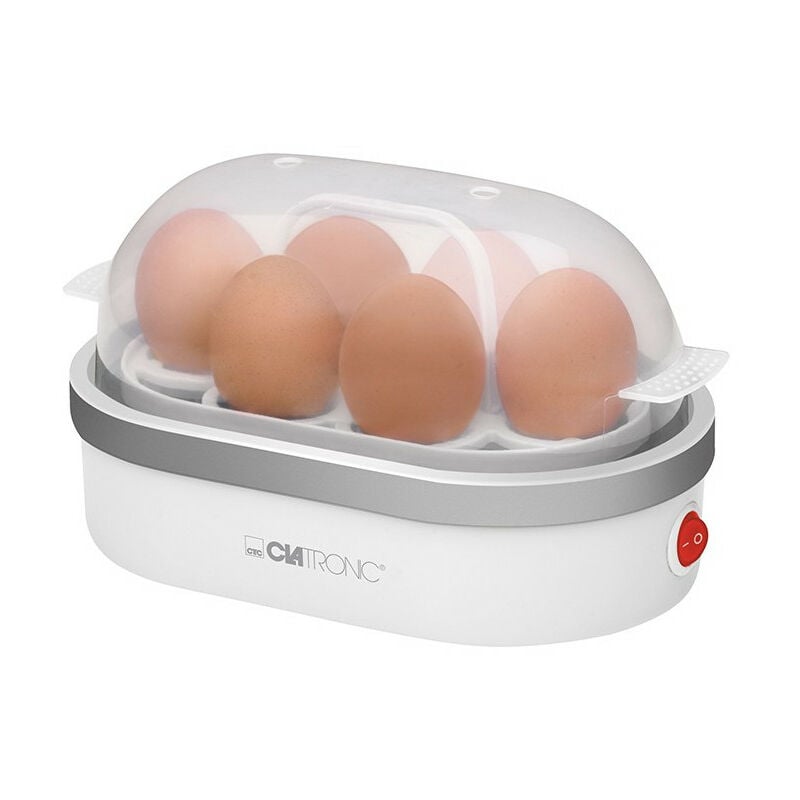 Cuiseur à oeufs Clatronic EK 3497 Blanc/silver