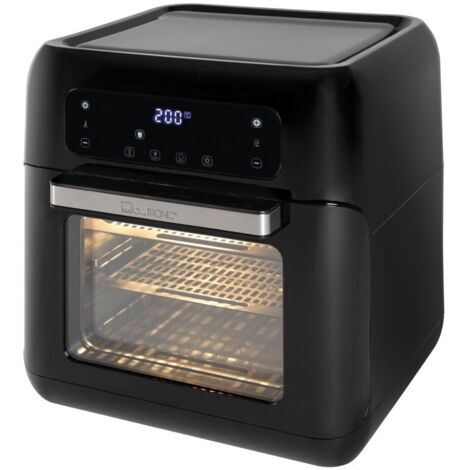 Clatronic FR 3747 H Friteuse 11 L 1500 W Heißluftfritteuse Schwarz