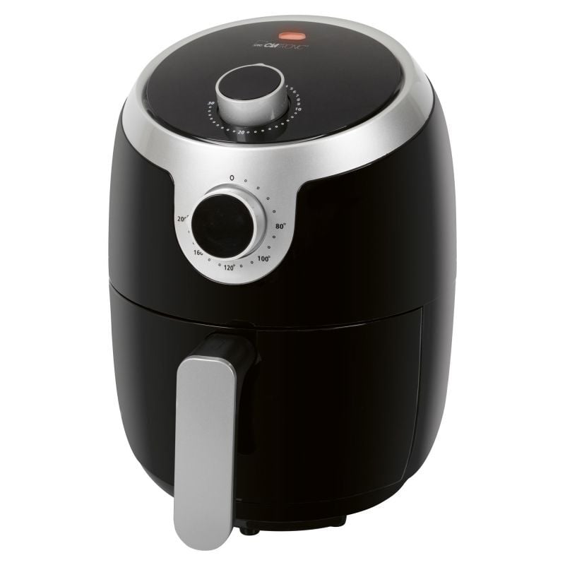 Clatronic - fr 3769 h Friteuse à air chaud 1.8 l 1000 w noir, argent
