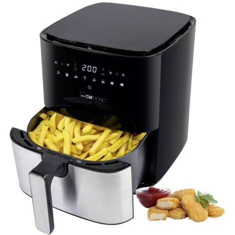 Clatronic FR 3782 H Frittatrice ad aria Nera 5 litri