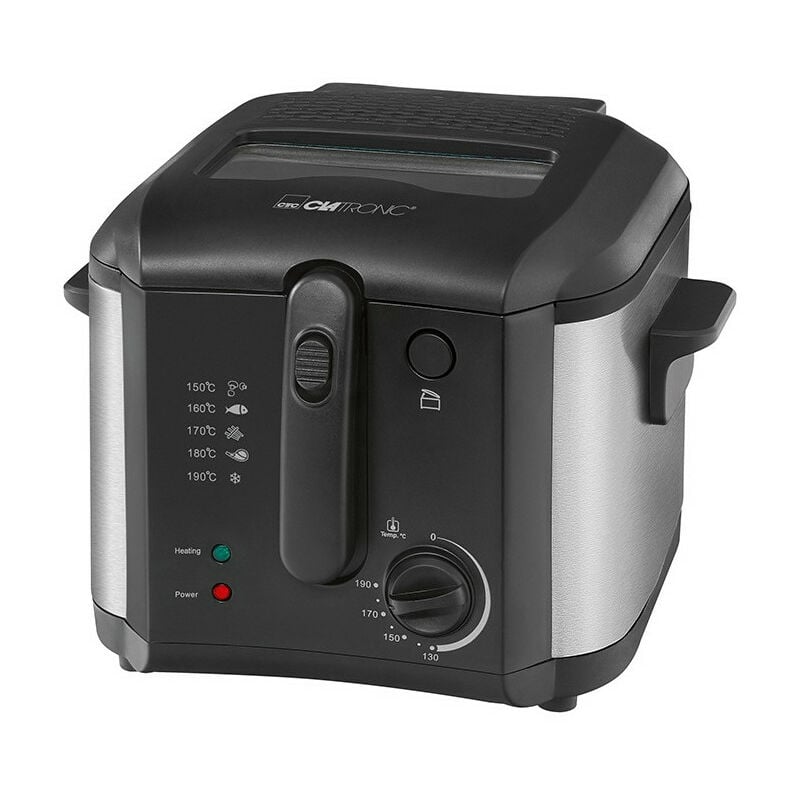 Clatronic - Friteuse 2.5L 1600W fr 3649 Noir