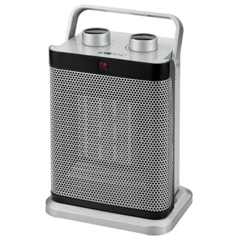 Clatronic HL 3631 Heizlüfter Keramik Silber