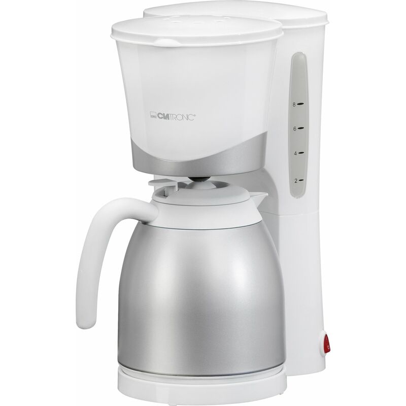 Image of Ka 3327 Macchina per caffè lungo, da 8-10 tazze, 850 w, colore: Bianco - Clatronic