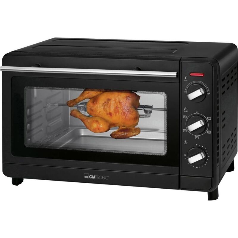 Clatronic MBG 3728 Horno multifunción negro 30 litros