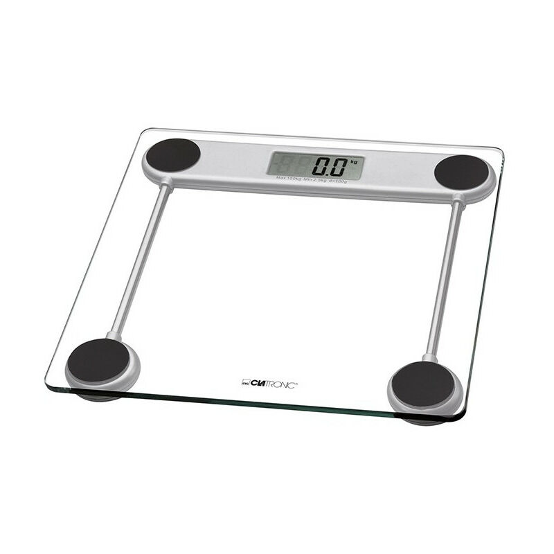 Pèse personne électronique en verre clatronic pw 3368