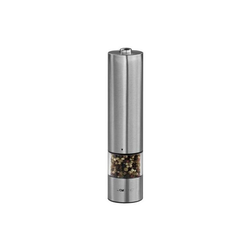 Image of Clatronic - psm 3004 n - Peperoncino elettrico in acciaio inox, con luce di dosaggio, perfetto per sale e pepe