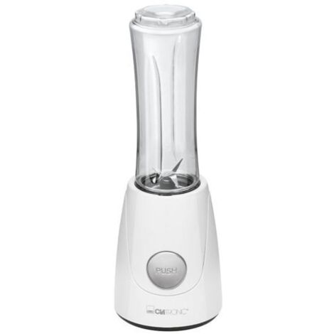 Clatronic SM 3593 Smoothie Mixer, 0,6 L Fassungsvermögen, 250 W, 600 Milliliter, Kunststoff, White