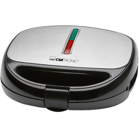 Clatronic ST/WA 3670 Gaufrier plaques interchangeables noir, acier inoxydable S507421