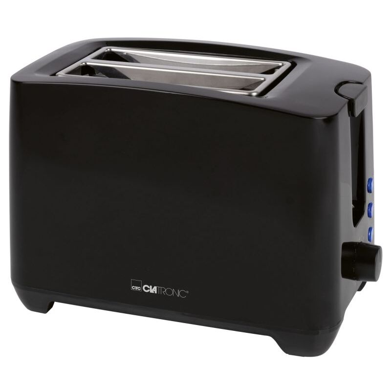Clatronic - Grille pain 2 fentes Noir TA3801-Noir