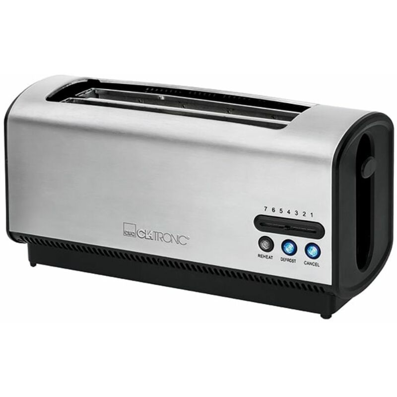 

Clatronic Tostadora para 4 rebanadas TA 3687 1200 W plateada - Plateado