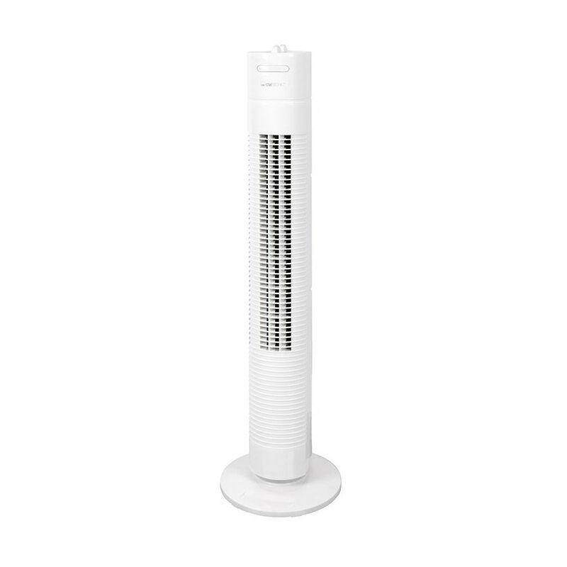 Clatronic - Ventilateur colonne oscillant tvl 3770 35W 3 vitesses H78cm D78cm Blanc