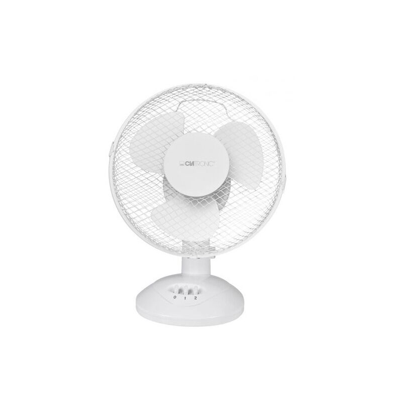Clatronic - Ventilateur de table VL3601 30W D23cm Blanc
