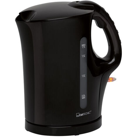 Bollitore Elettrico Clatronic WK 3556 Nero - 1,7 L - Acciaio Inox - 4