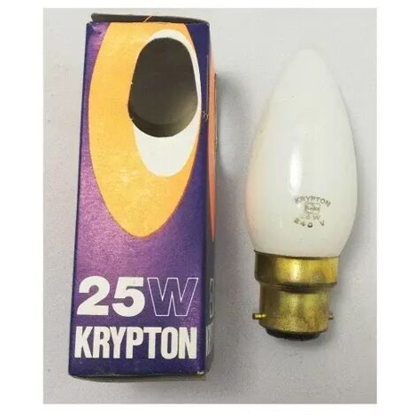 Claude 68440 Bombilla B22 25W Criptón