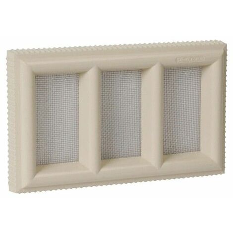 Grille claustra PVC rectangulaire