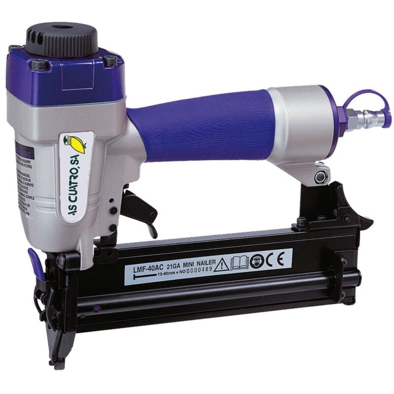 As Cuatro - Cloueur Pneumatique LMF-40 lac Mg 0,8X40Mm - Cloueur Pneumatique lmf 40 lac