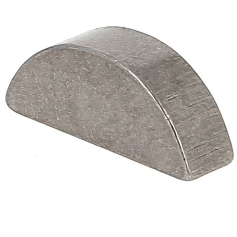 Clavette Disque Woodruff 3X3.7X9.66 DIN 6888 Acier