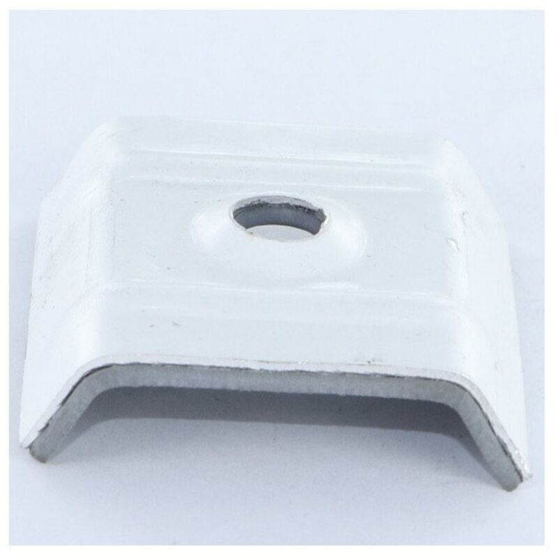 Cavalier Etanche EPDM 40X25 PROFIL Trapézoidale Aluminium RAL9010 blanc pur-30 pièces