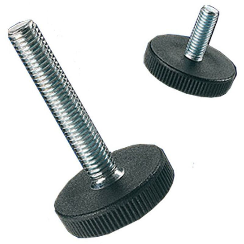 PIED Vérin REGLABLE M5X16 Diamètre de tête: 20-100 pièces