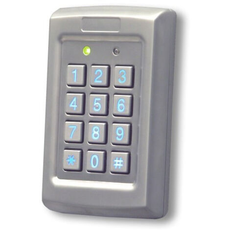 Clavier 12/24V ACDC éclairé 500 codes CAME 001FR0433