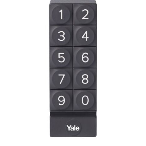 Clavier à code connecté Yale - Compatible Serrure connectée Linus Yale - accès sans clé - partage d'accès aux invités