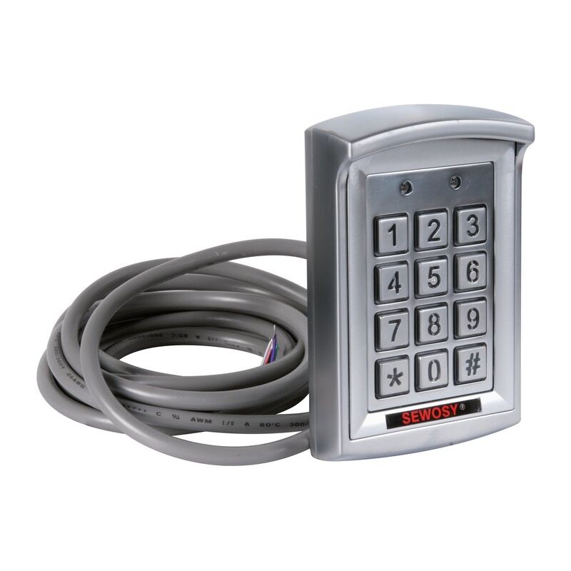 Sewosy - Clavier à code en applique - K1000 Tension 12 / 24 v