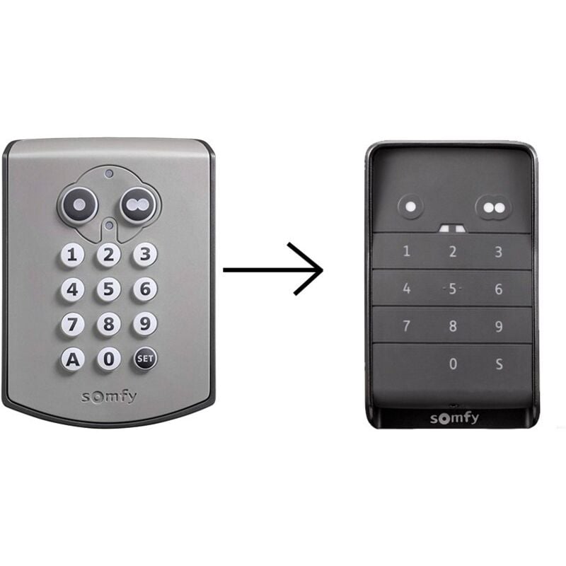 Somfy - Clavier à codes keypad rts 1841030