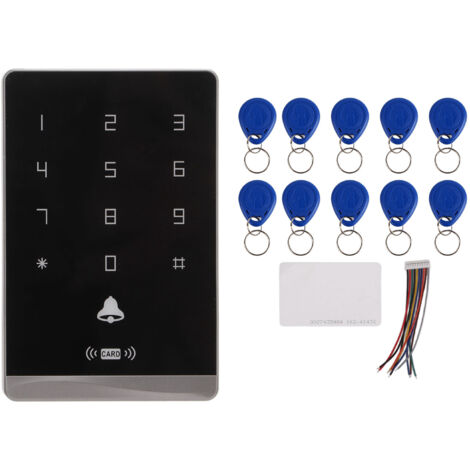 Clavier à Code Tactile avec Sonnette Intégrée pour Porte de Bureau et Maison