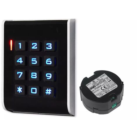 Clavier à codes + Alimentation, CodeAccess A + PSWM, CodeAccess A+ ALIM