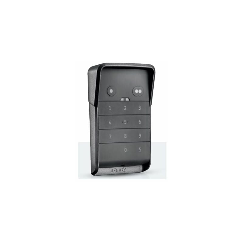 Clavier à code premium radio io / 2 canaux / Keypad metal io Somfy