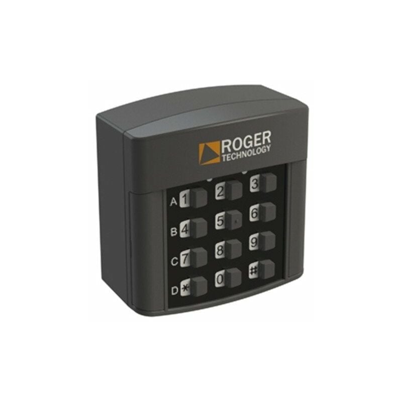 Sélecteur à clavier numérique externe à 12 chiffres à 4 canaux Roger H85/TDR/E