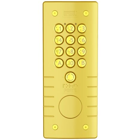 Clavier Connecte 2F A54 Zamac Champagne pour systèmes URMET - URMET 16074004