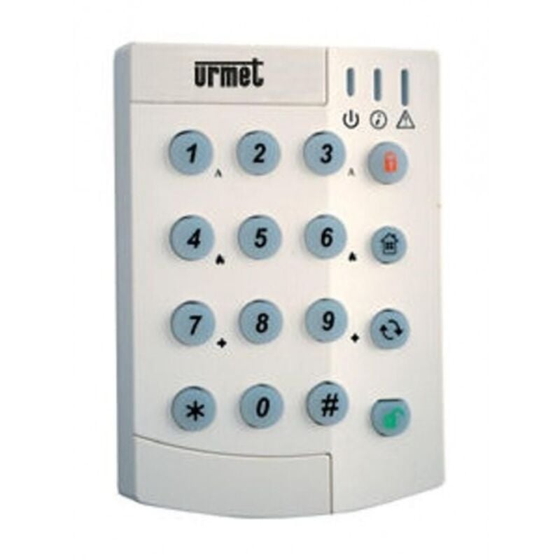 Clavier de commande supplémentaire radio Urmet Zeno avec led 1051/025