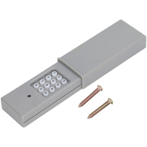 Clavier de Porte de Garage Universel sans Fil à Code Secret avec Bouton d'Apprentissage