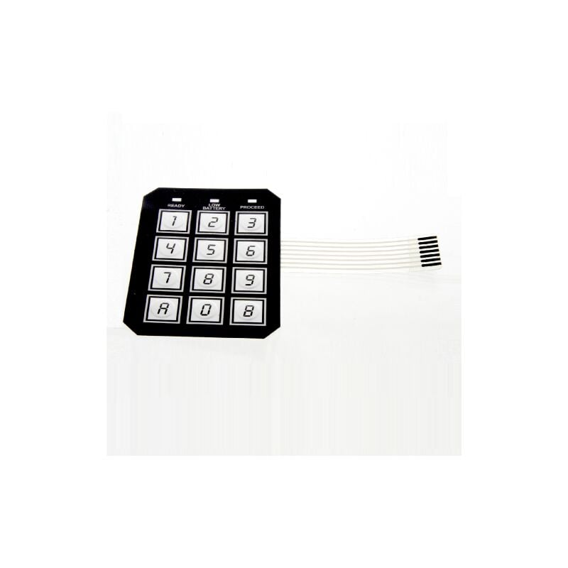 Tuttacasa - Clavier de rechange pour coffre-fort e'lectronique touches pie'ces de'tache'es accessoires