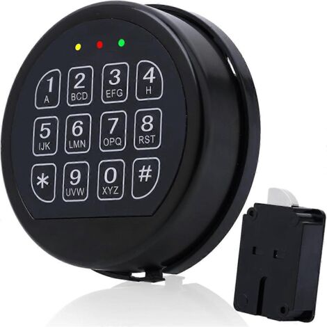 Clavier de remplacement pour coffre-fort électronique avec verrou de sécurité et charnière