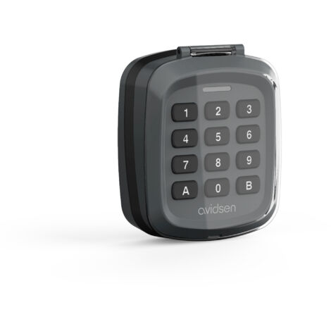 Clavier à code sans fil IP44 pour usage intérieur/extérieur – Portée 80m – Compatible Avidsen et autres – 114255